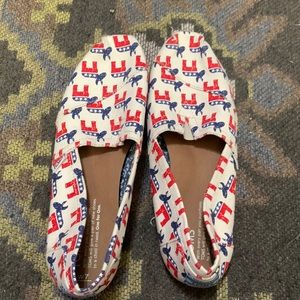 Toms womens size 7 worn once